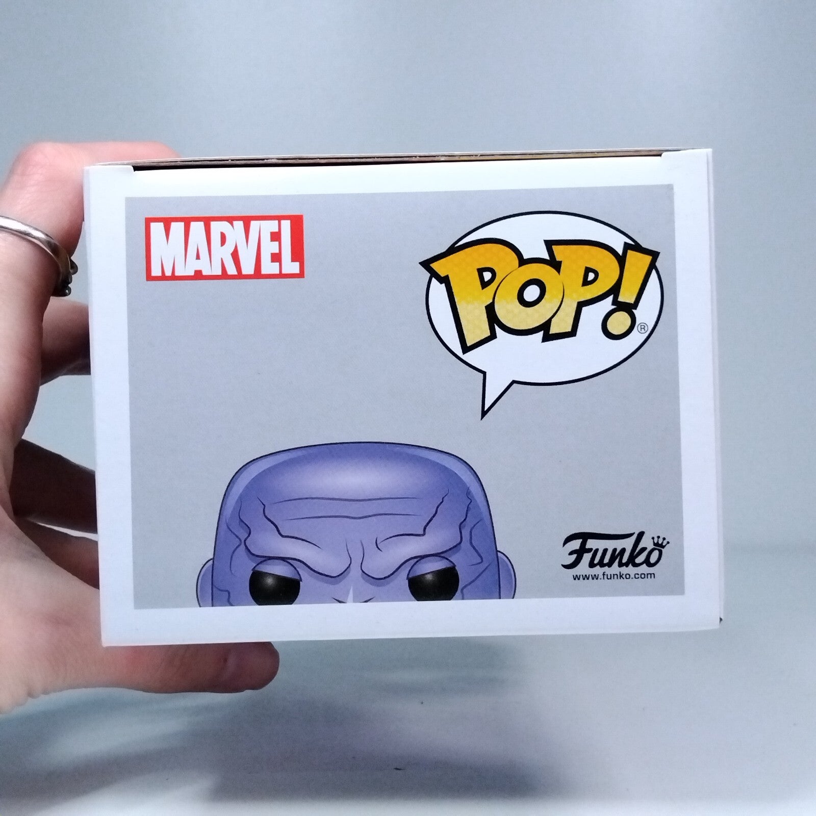 Funko Pop! Marvel Avengers Infinity War Thanos Purple Chrome Exclusive #289