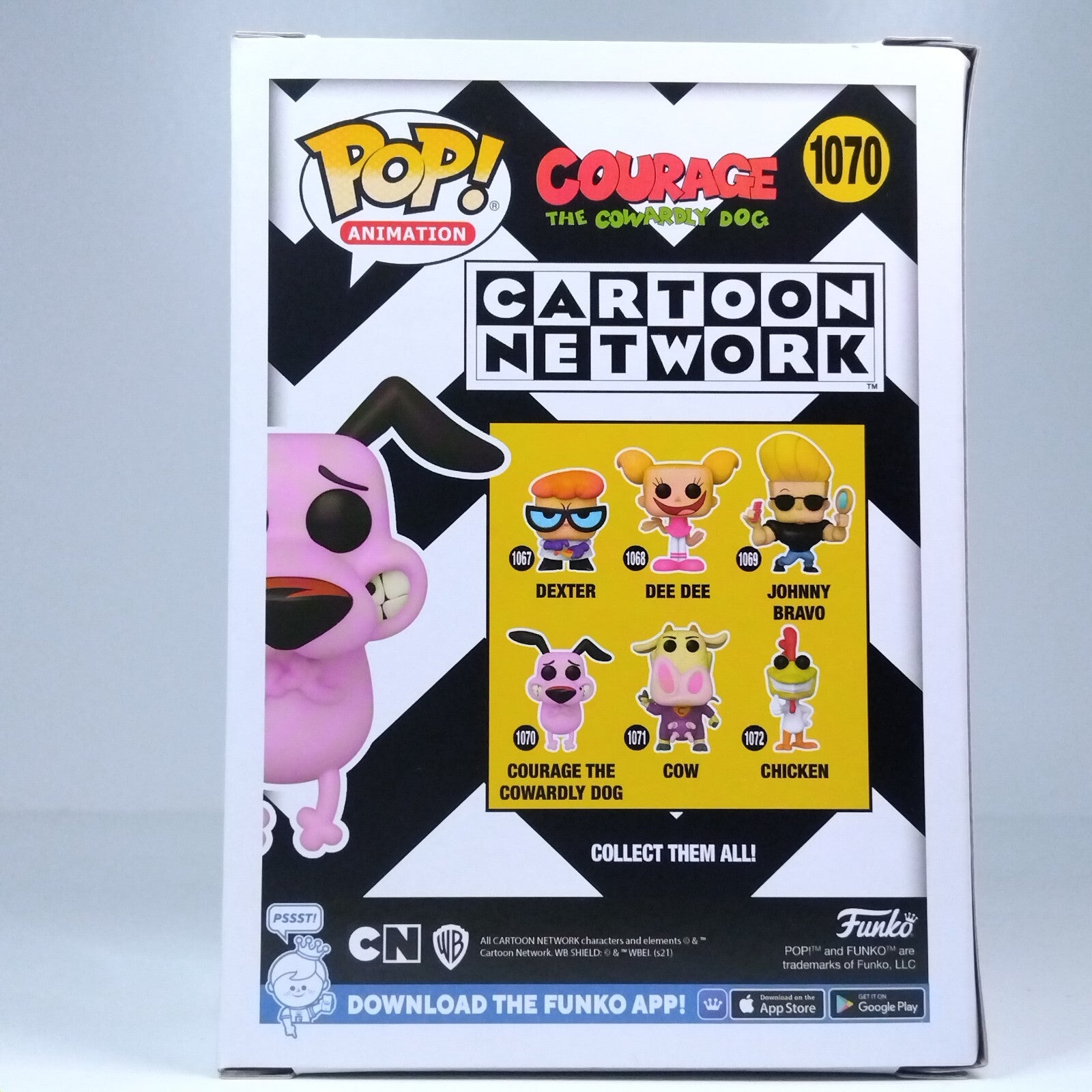 Funko Pop! Animation Cartoon Network Courage The Cowardly Dog #1070
