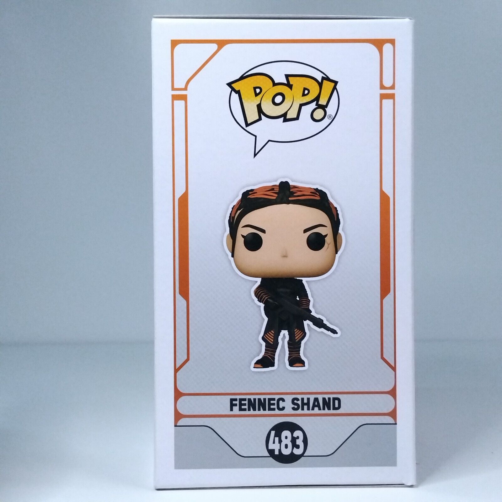 Funko Pop! The Mandalorian Fennec Shand Signed Ming-Na Wen COA & Quote #483