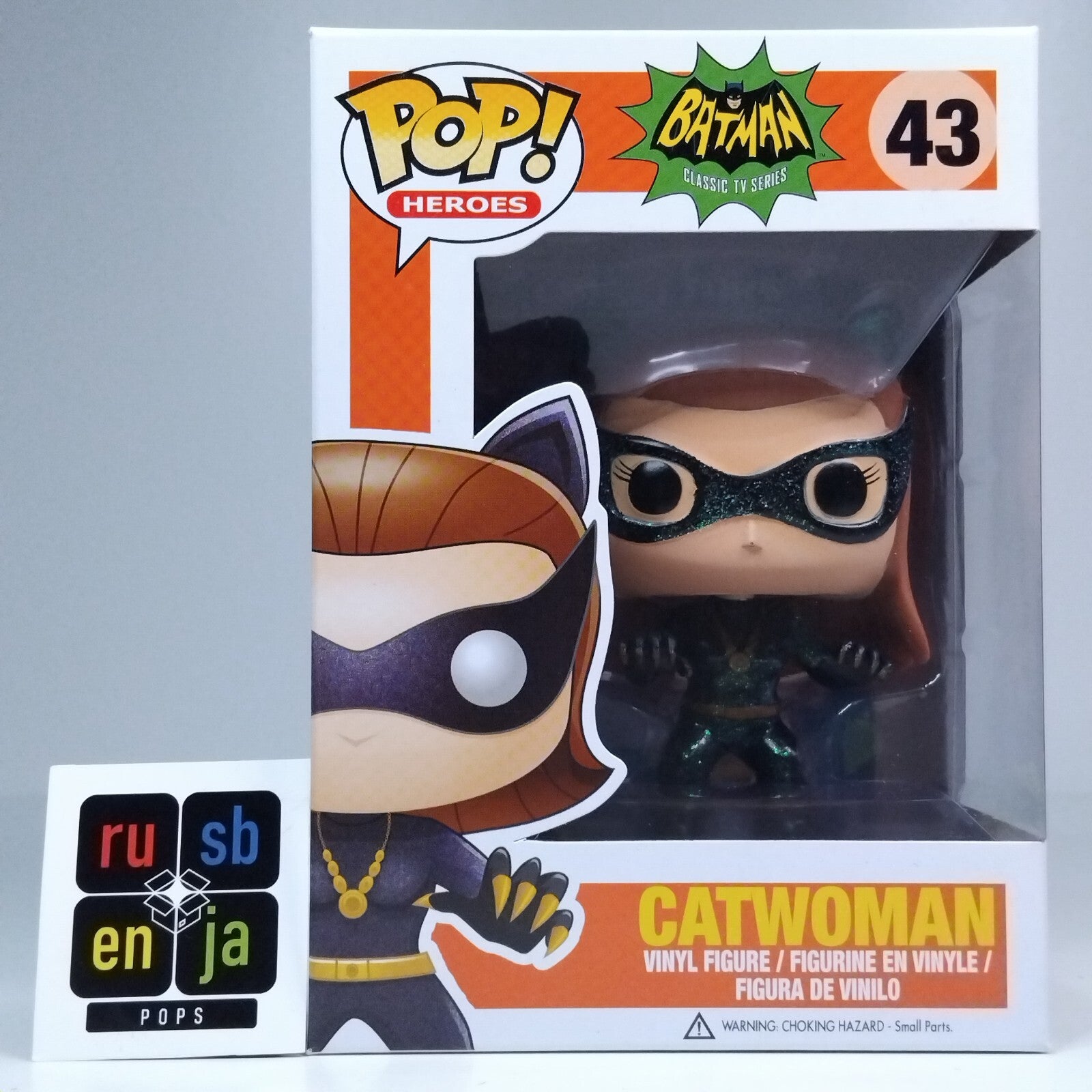 Funko Pop! DC Heroes Batman Classic TV Series Catwoman #43