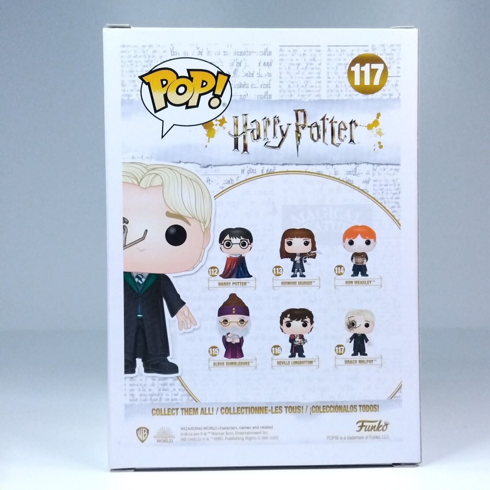 Funko Pop! Harry Potter Draco Malfoy Spider #117