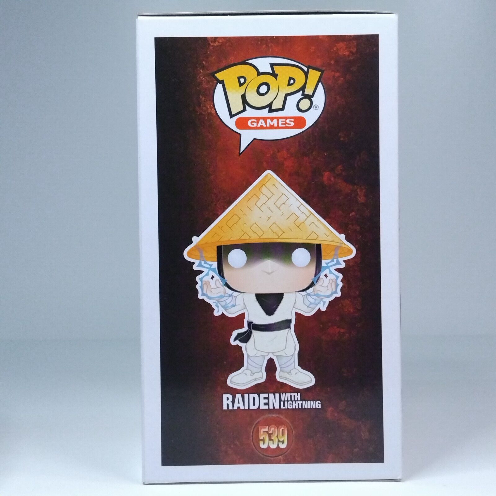 Funko Pop! Games Mortal Kombat Raiden with Lightning Special Edition #539