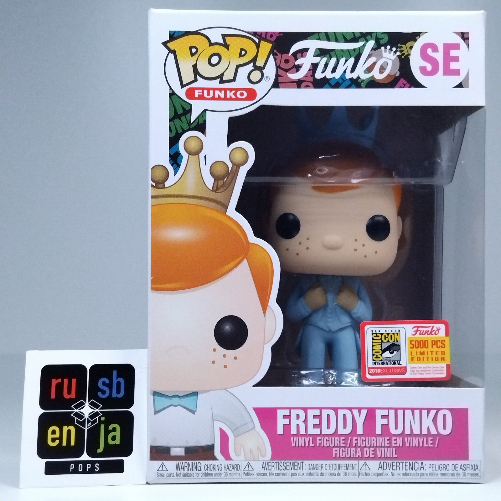 Funko Pop! Movies Dumb and Dumber Freddy Funko Blue 5,000 Pcs #SE