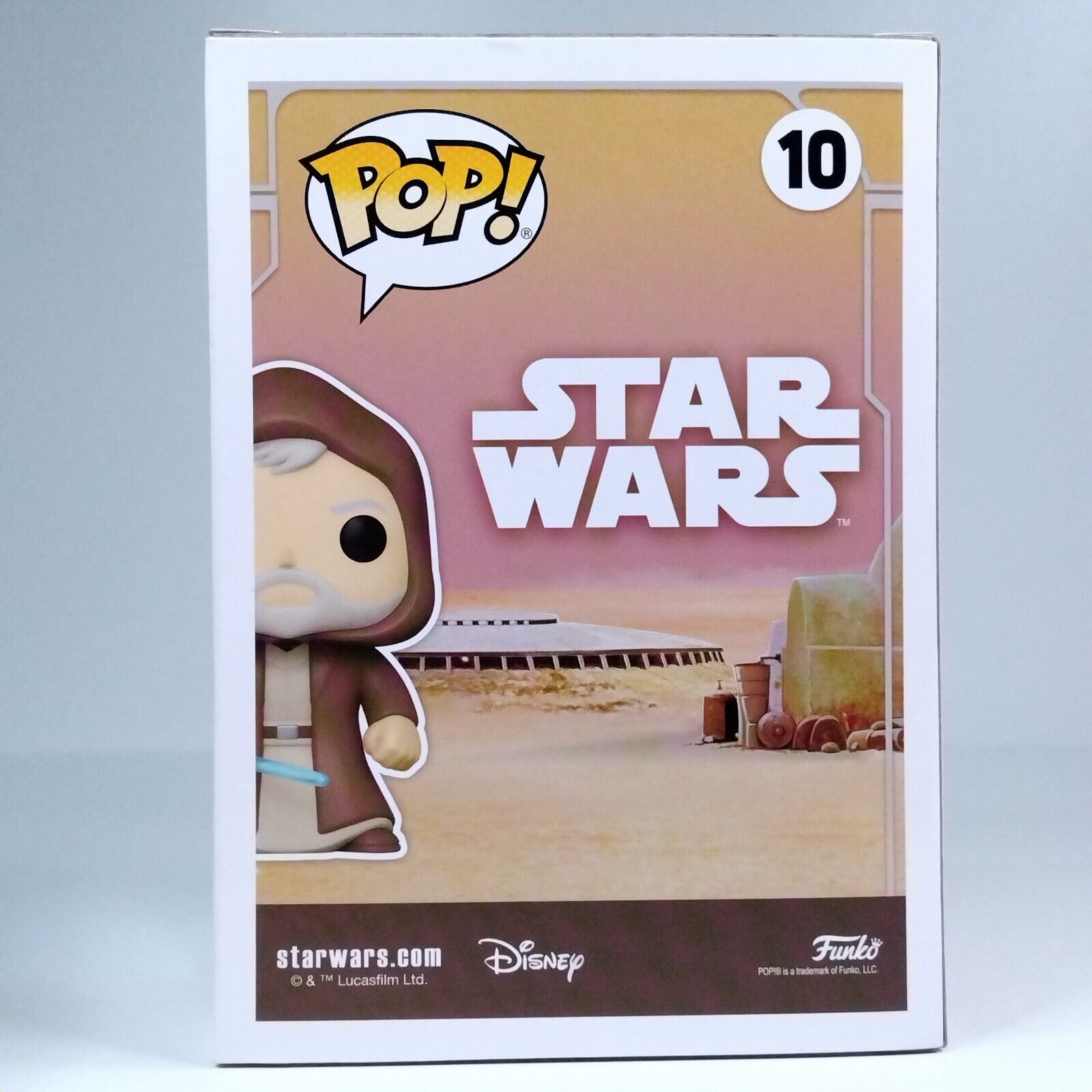 Funko Pop! Star Wars Obi-Wan Kenobi Tatooine with Pin Special Edition #10