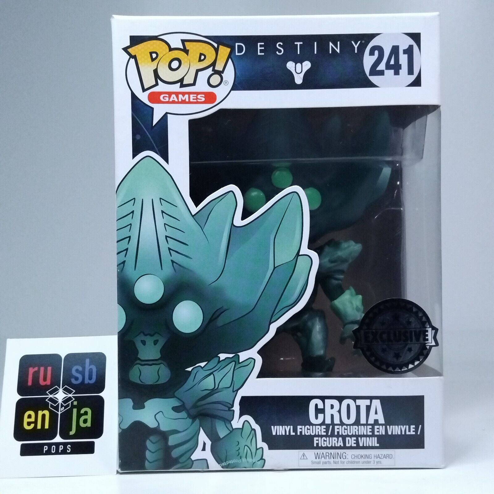 Funko Pop! Movies Destiny Crota #241 BOX DAMAGE