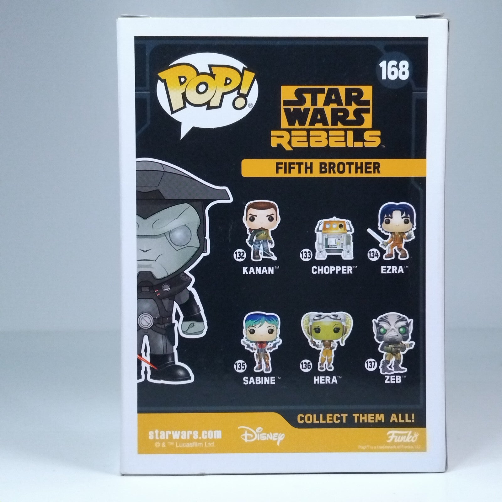 Funko Pop! Star Wars Rebels Fifth Brother #168