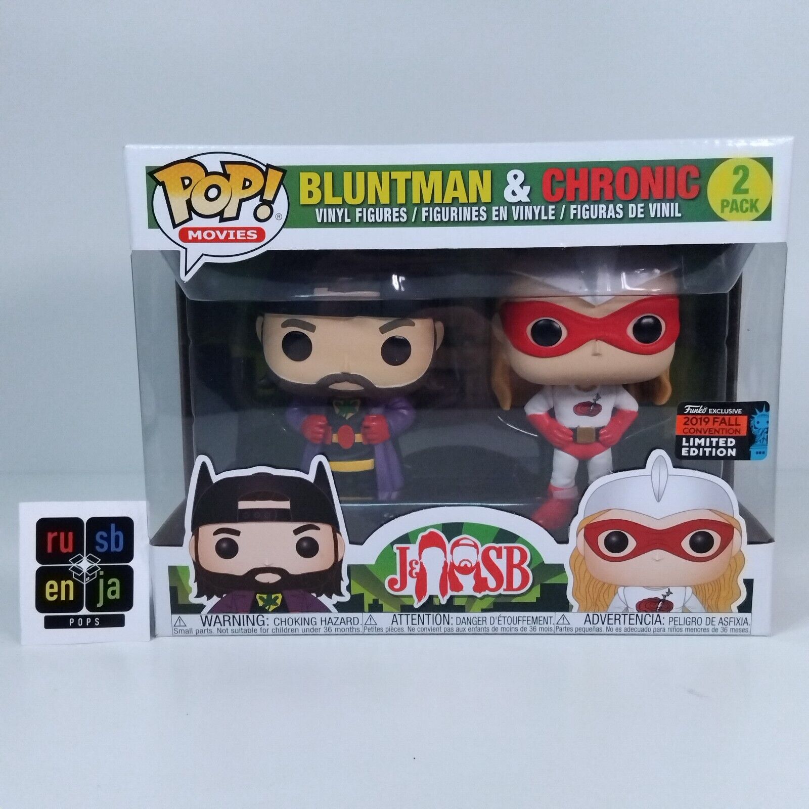 Funko Pop! Movies Jay & Silent Bob Bluntman & Chronic 2 Pack