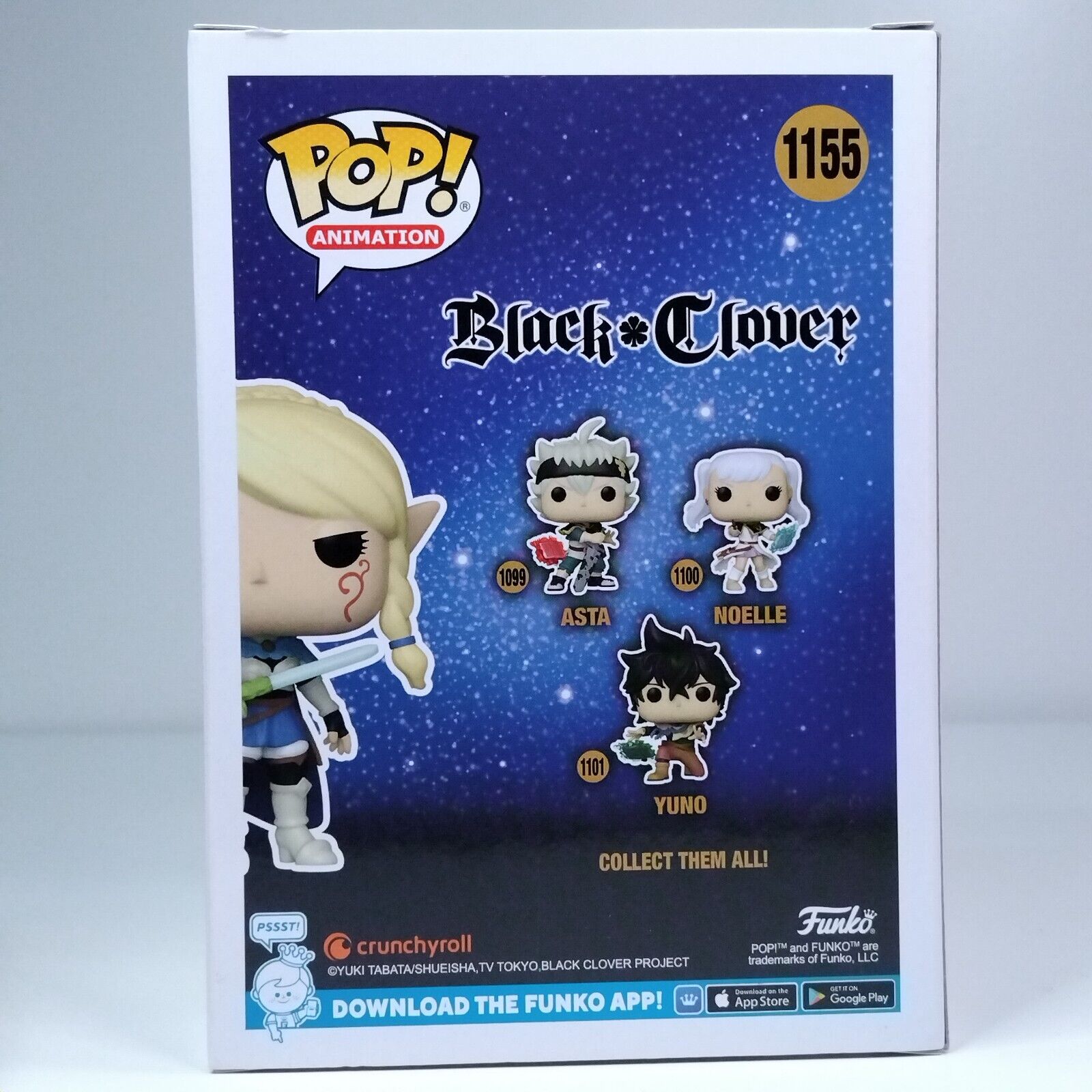 Funko Pop! Anime Black Clover Charlotte Glow Chase Chalice Collectibles #1155