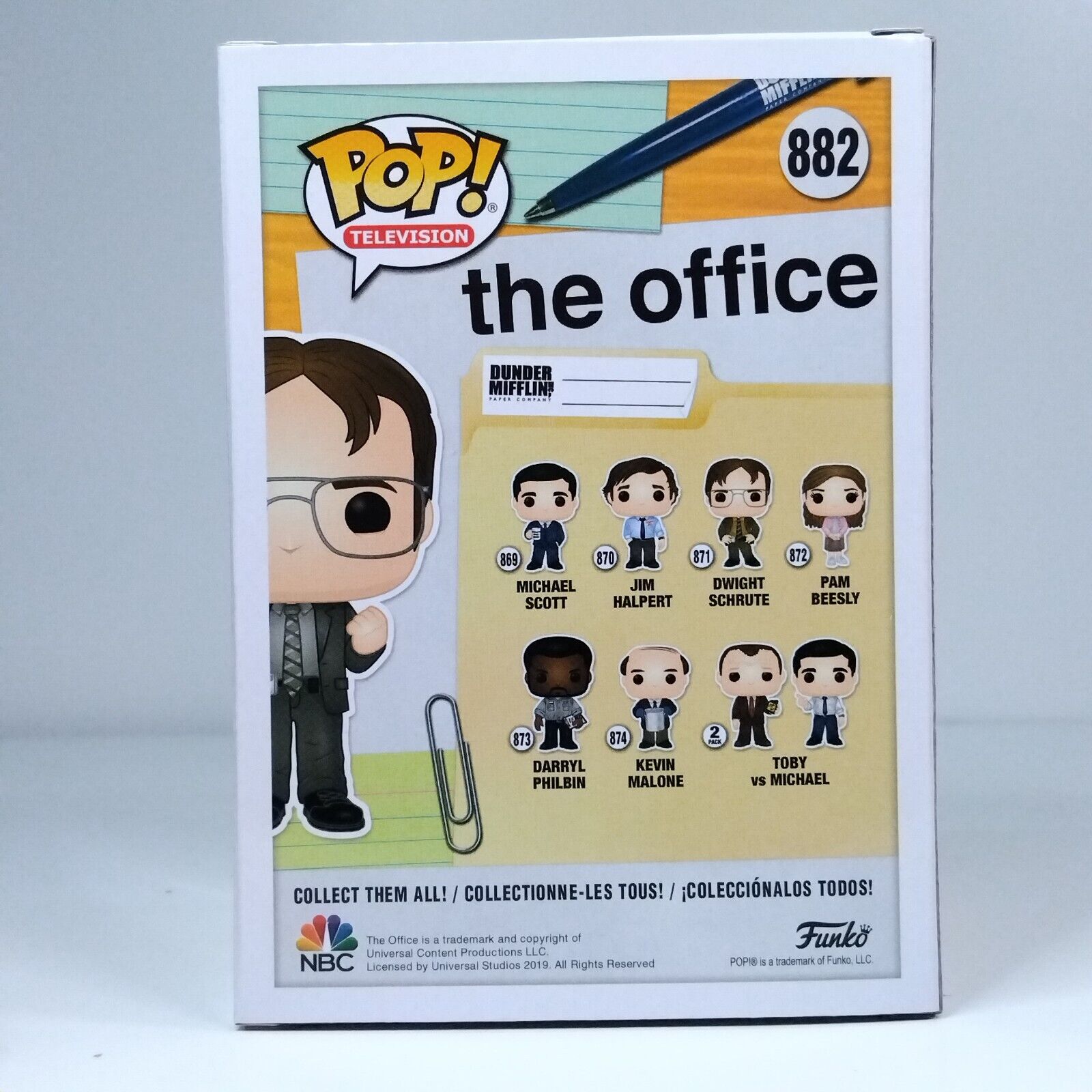 Funko Pop! TV The US Office Dwight Schrute Limited Edition #882