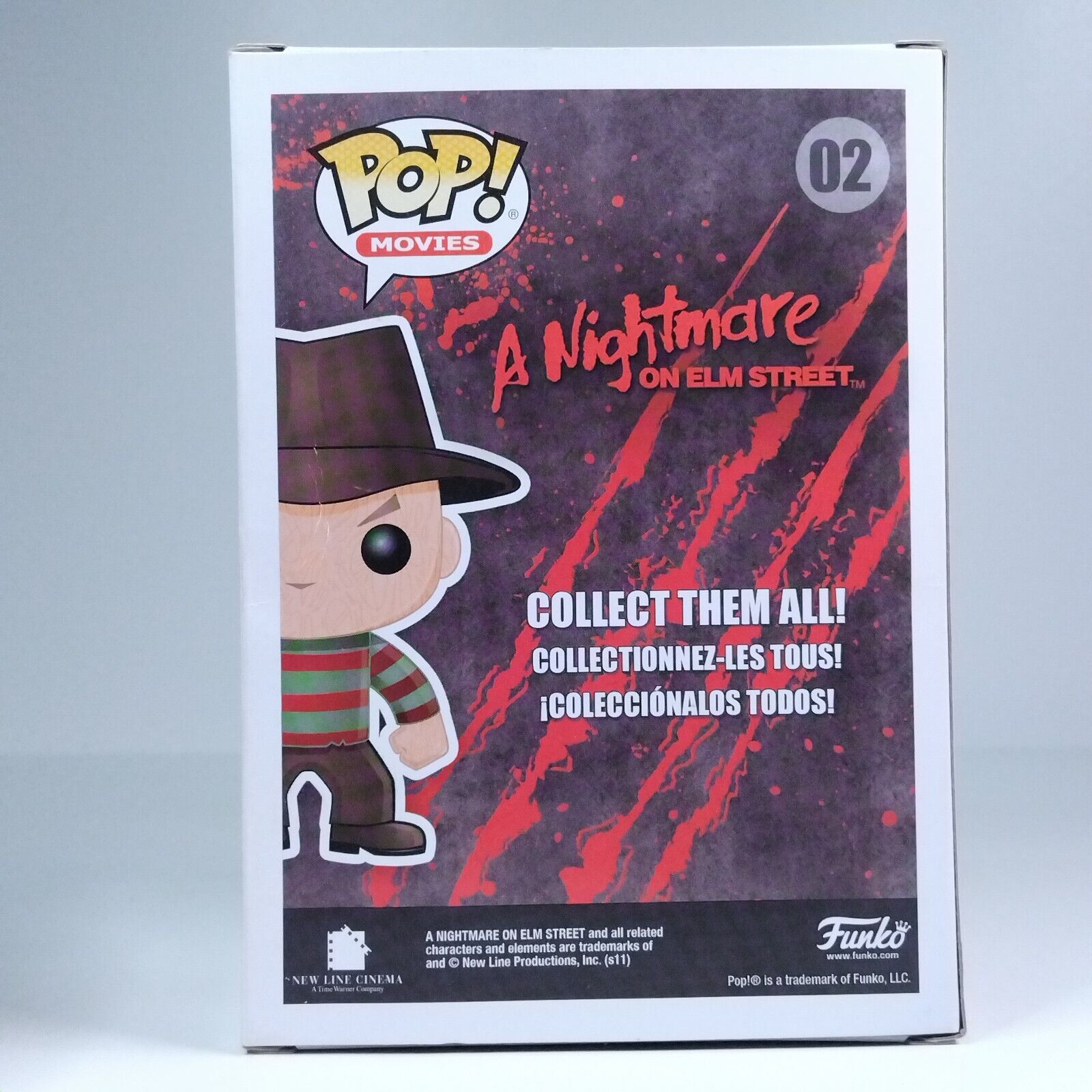 Funko Pop! Movies Horror Nightmare Elm Street Freddy Krueger Glow Chase #02