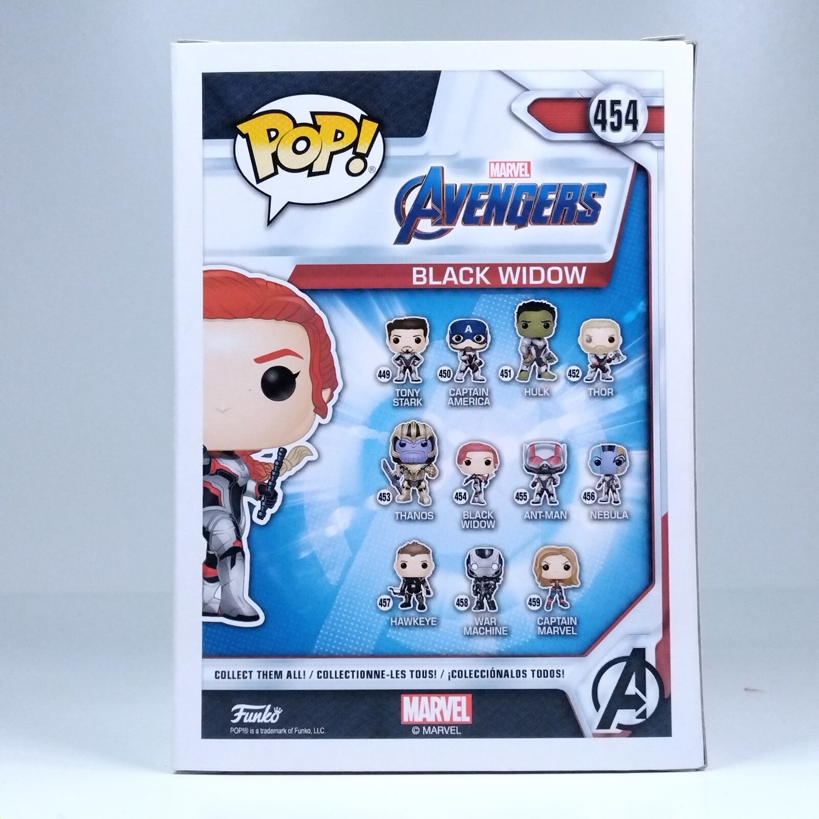 Funko Pop! Marvel Avengers Black Widow #454