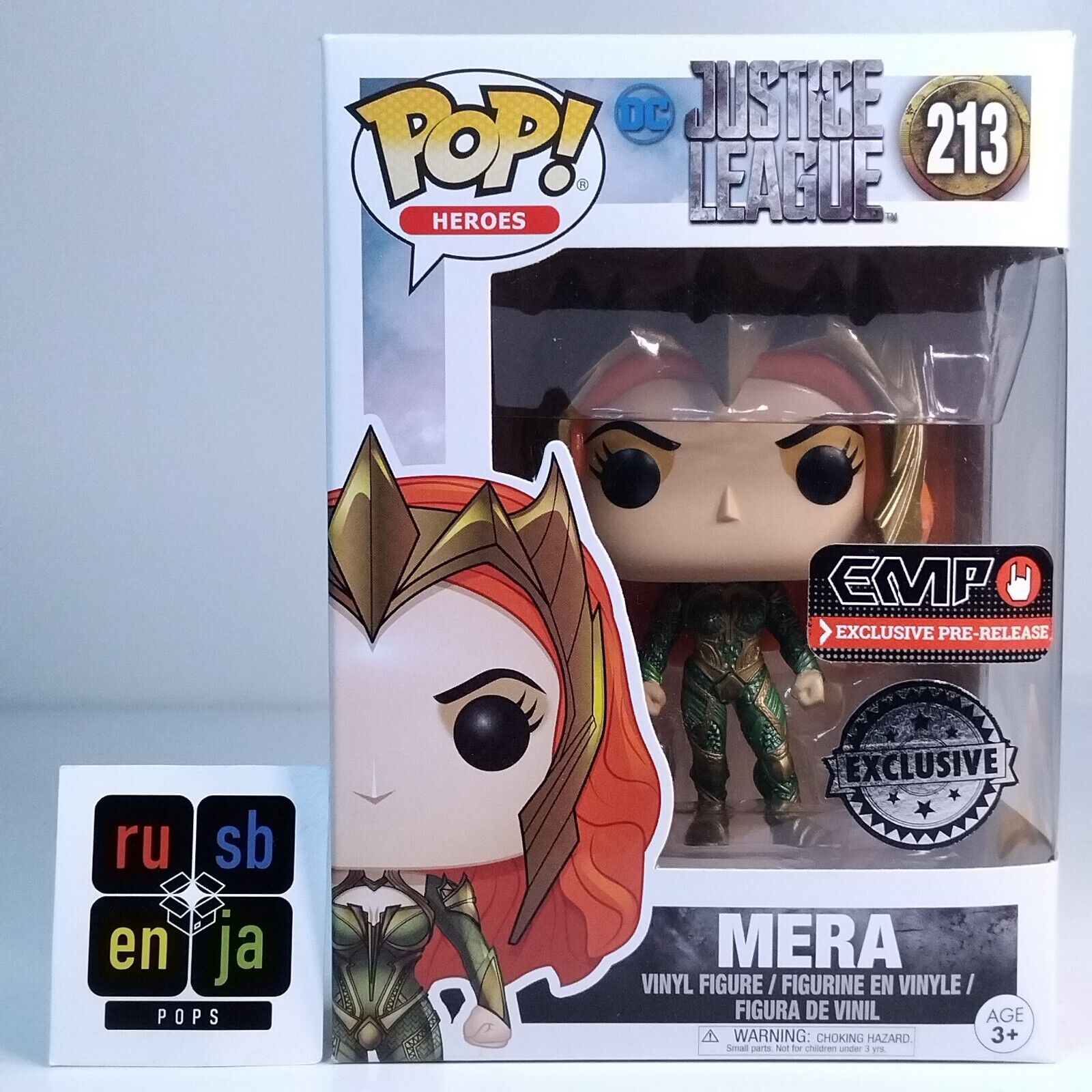 Funko Pop! DC Heroes Justice League Mera Exclusive #213