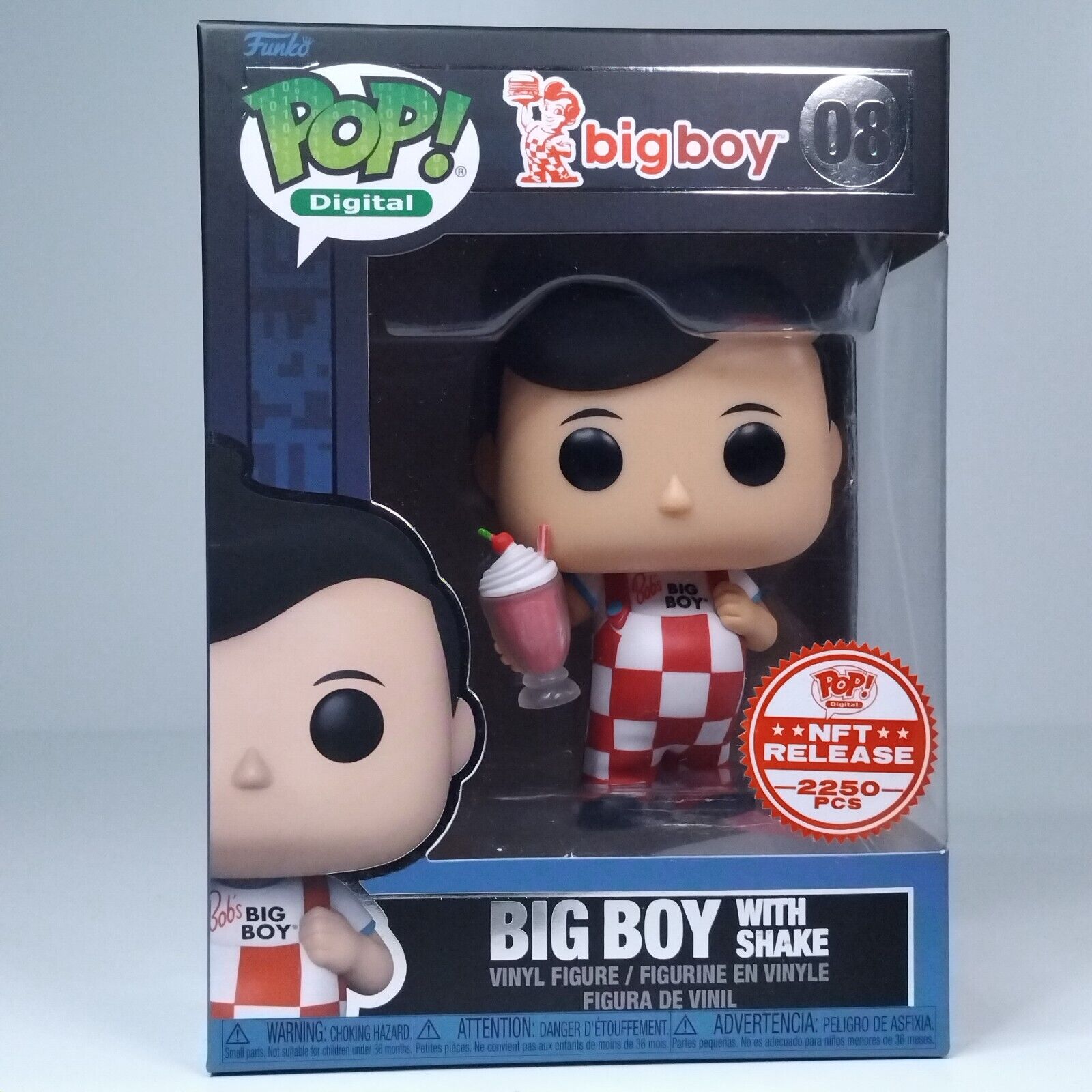 Funko Pop! Digital Ad Icons Big Boy with Shake 2,250 Pcs #08