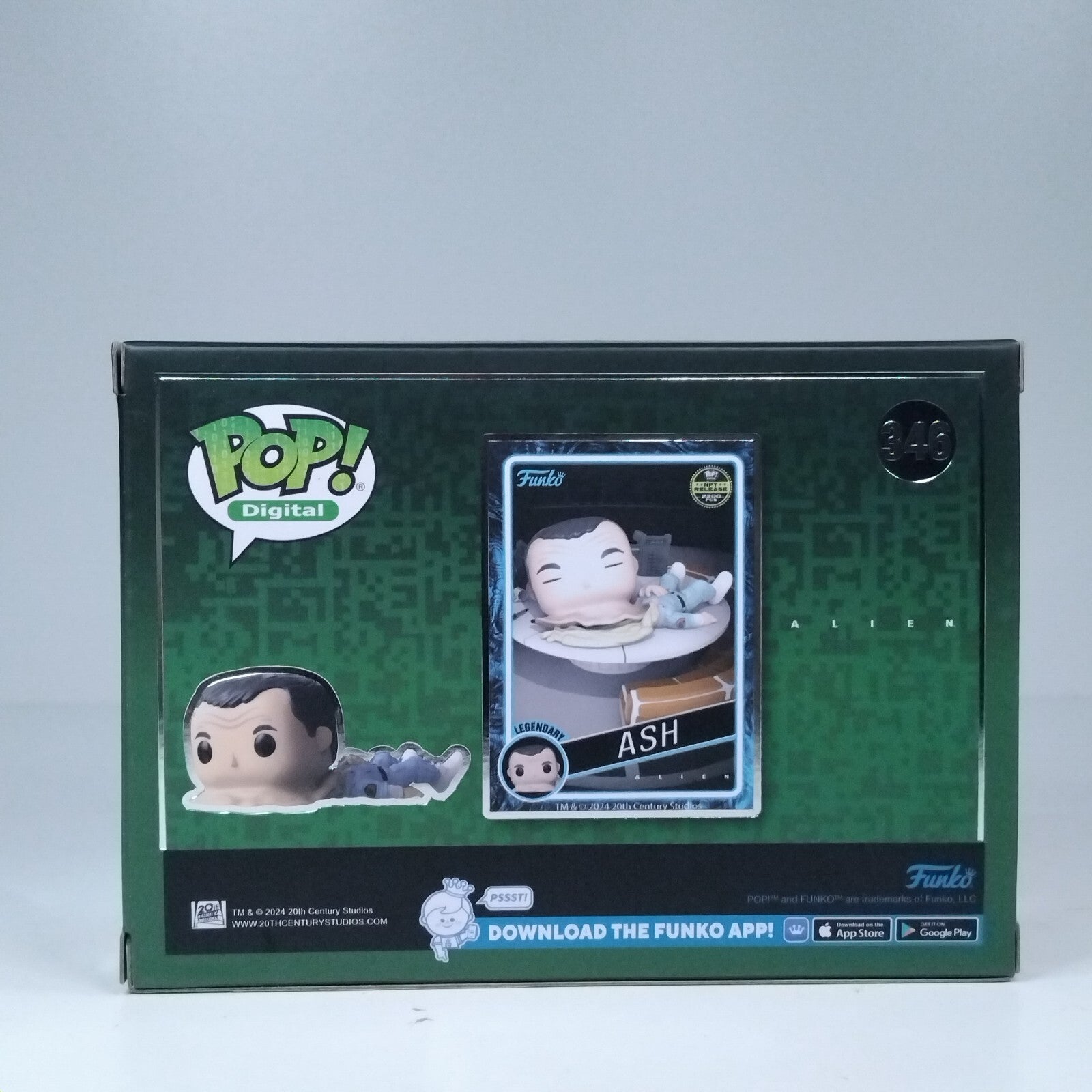 Funko Pop! Digital Movies Alien Ash 2,200 Pcs #346