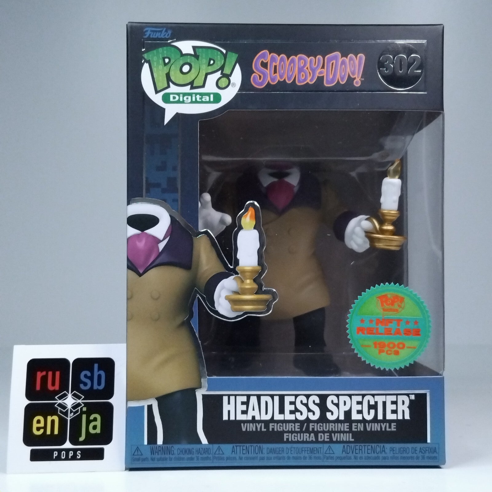 Funko Pop! Digital Animation Scooby-Doo Headless Specter 1,900 Pcs #302