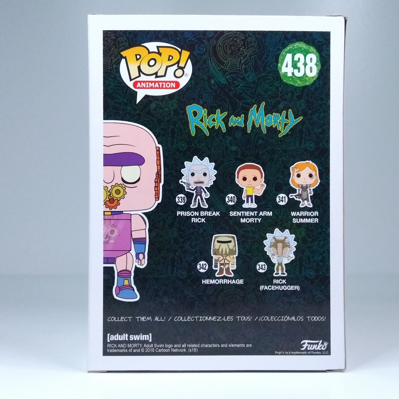 Funko Pop! Animation Rick and Morty - Gearhead Exclusive #438
