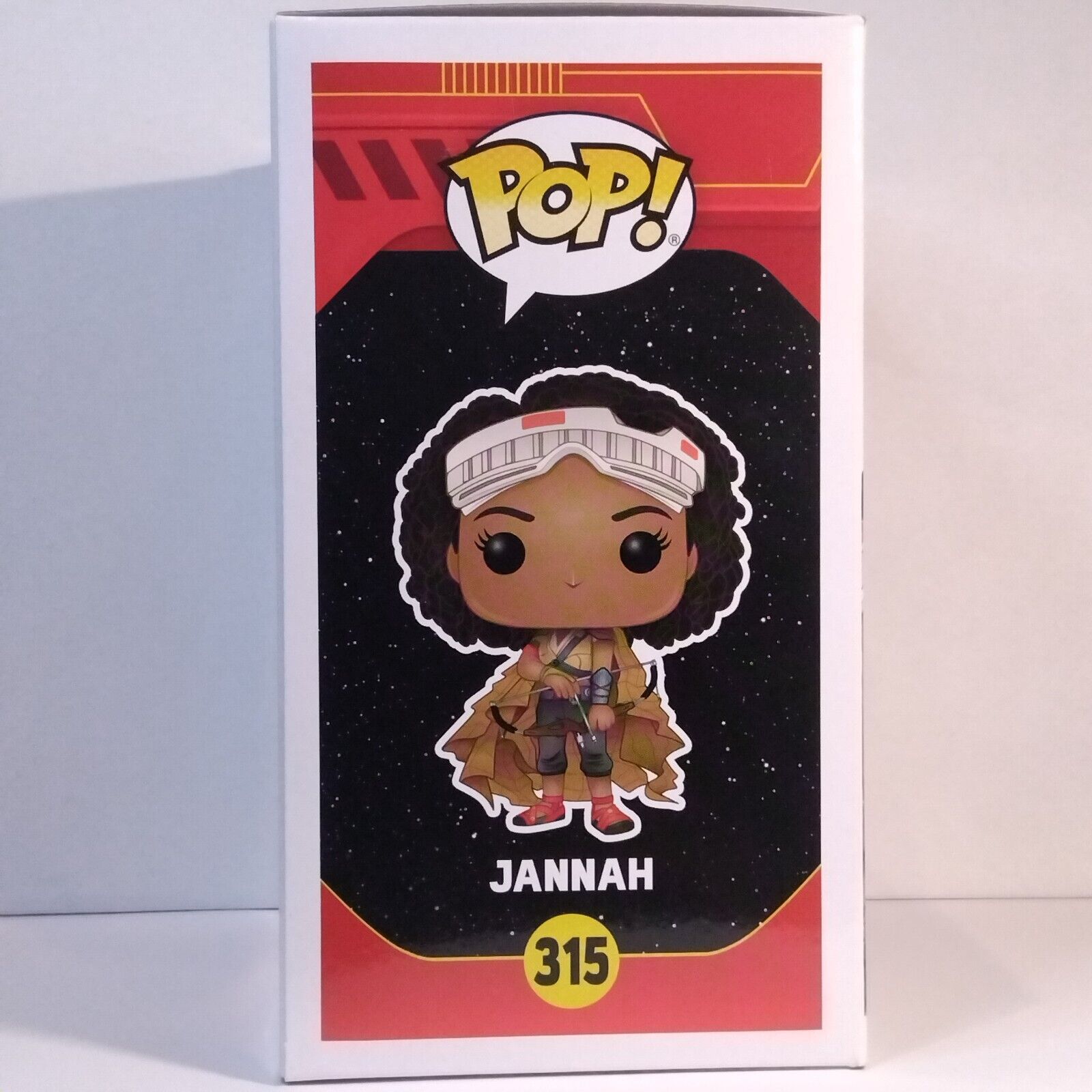 Funko Pop! Star Wars Jannah Signed Naomi Ackie COA #315 WS