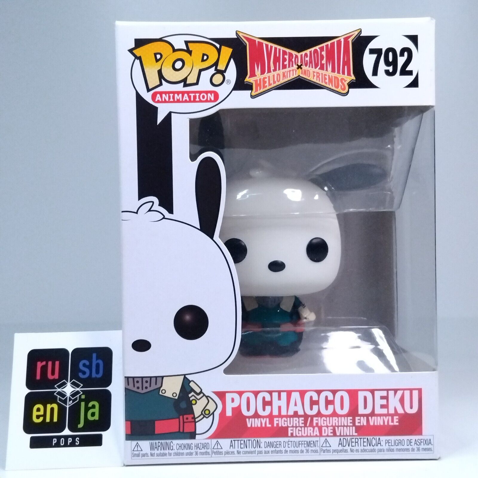 Funko Pop! Anime Hello Kitty x MHA My Hero Academia Pochacco Deku #792