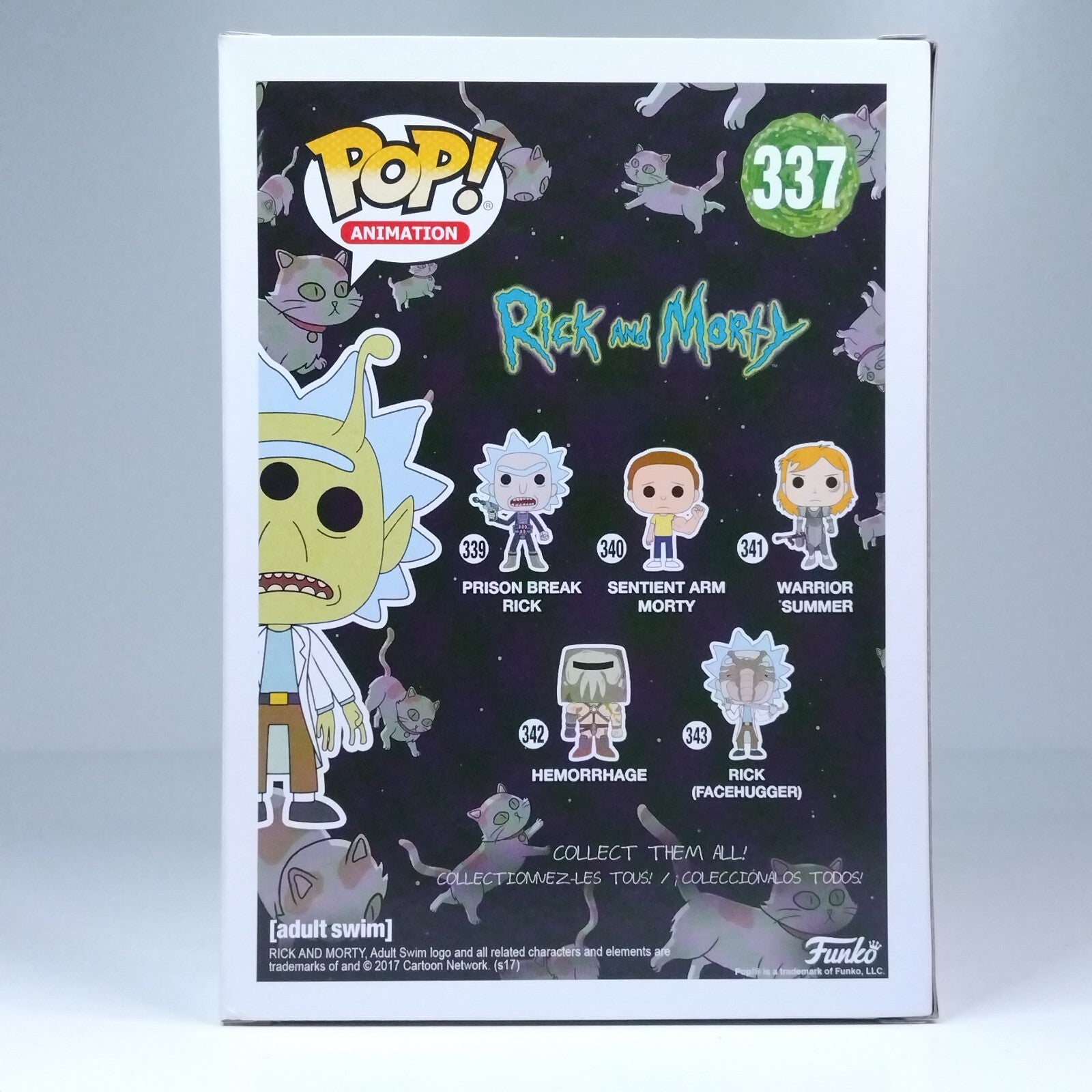 Funko Pop! Animation Rick and Morty - Alien Rick Exclusive #337