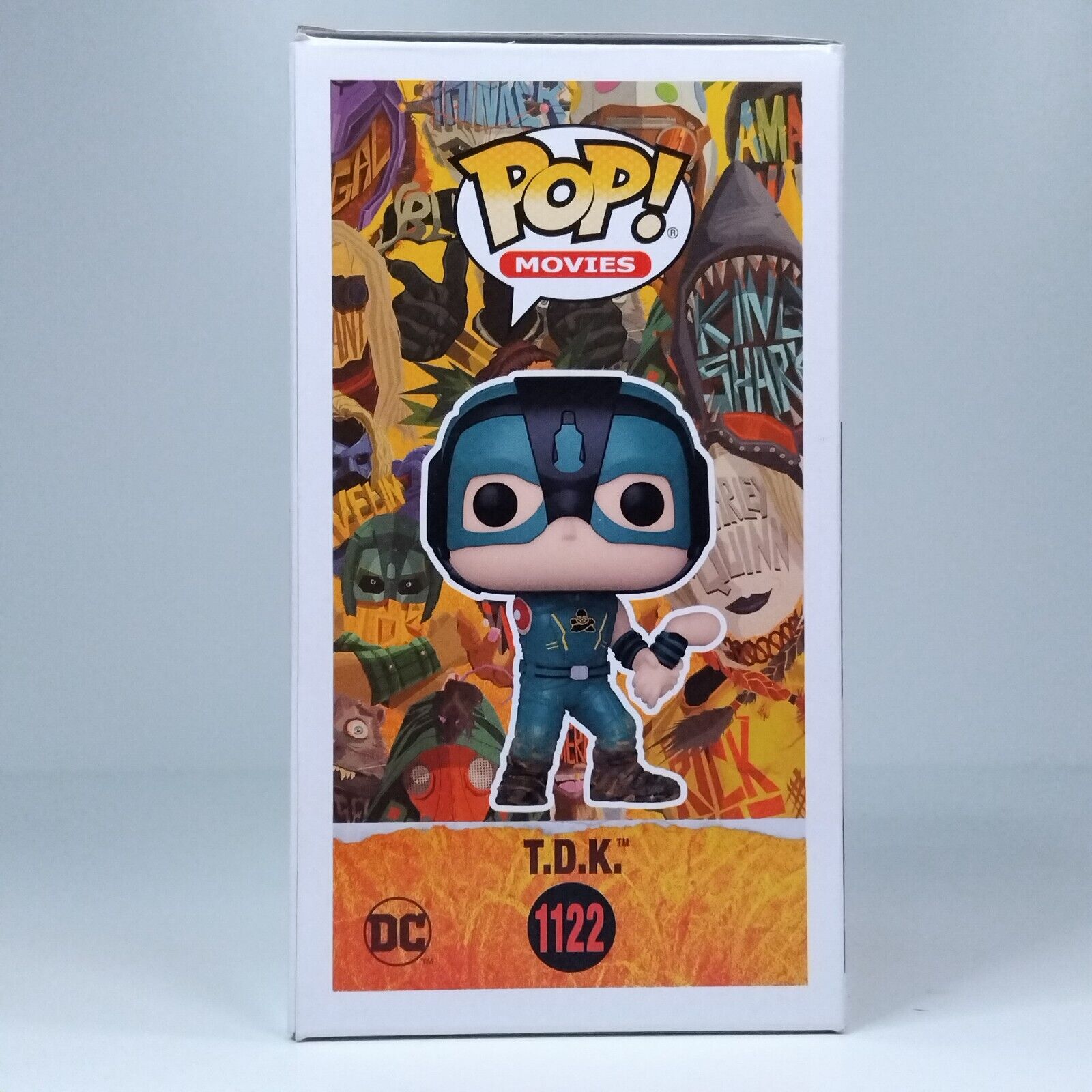 Funko Pop! DC Heroes Suicide Squad TDK T.D.K. Signed Nathan Fillion COA #1122
