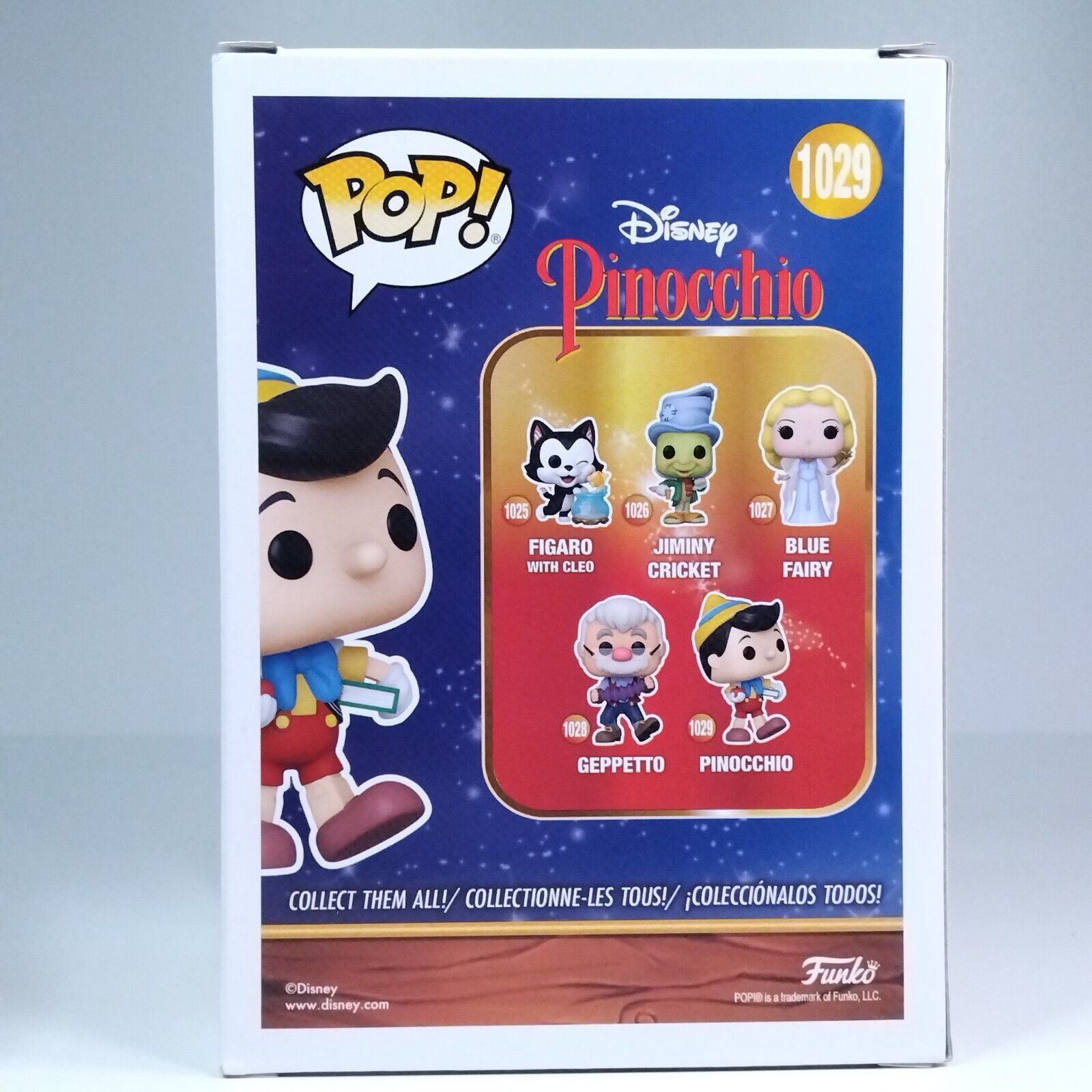 Funko Pop! Disney Pinocchio Signed Guillermo Del Toro Director COA #1029 WS