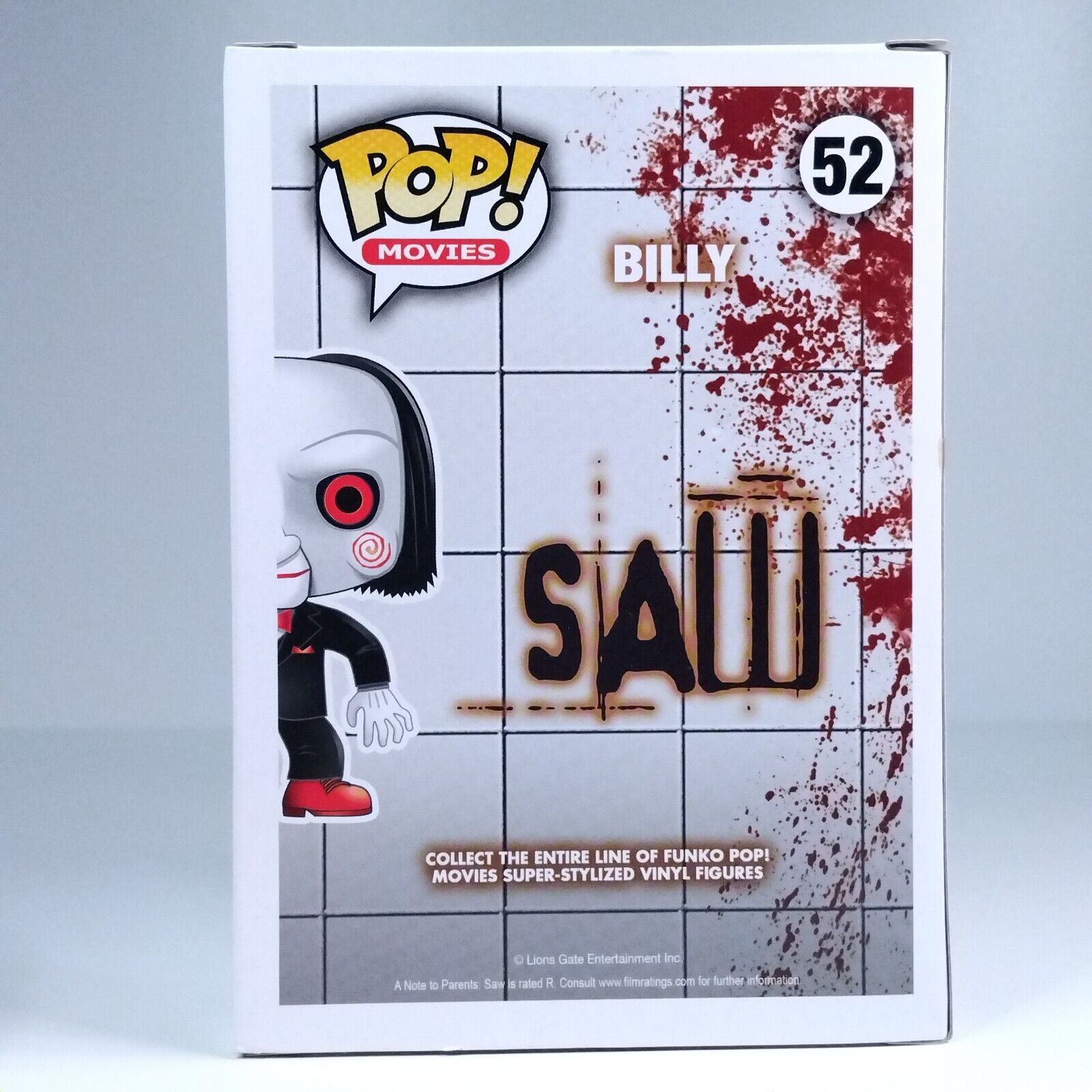 Funko Pop! Movies Horror Saw Billy Signed Costas Mandylor COA #52 WS