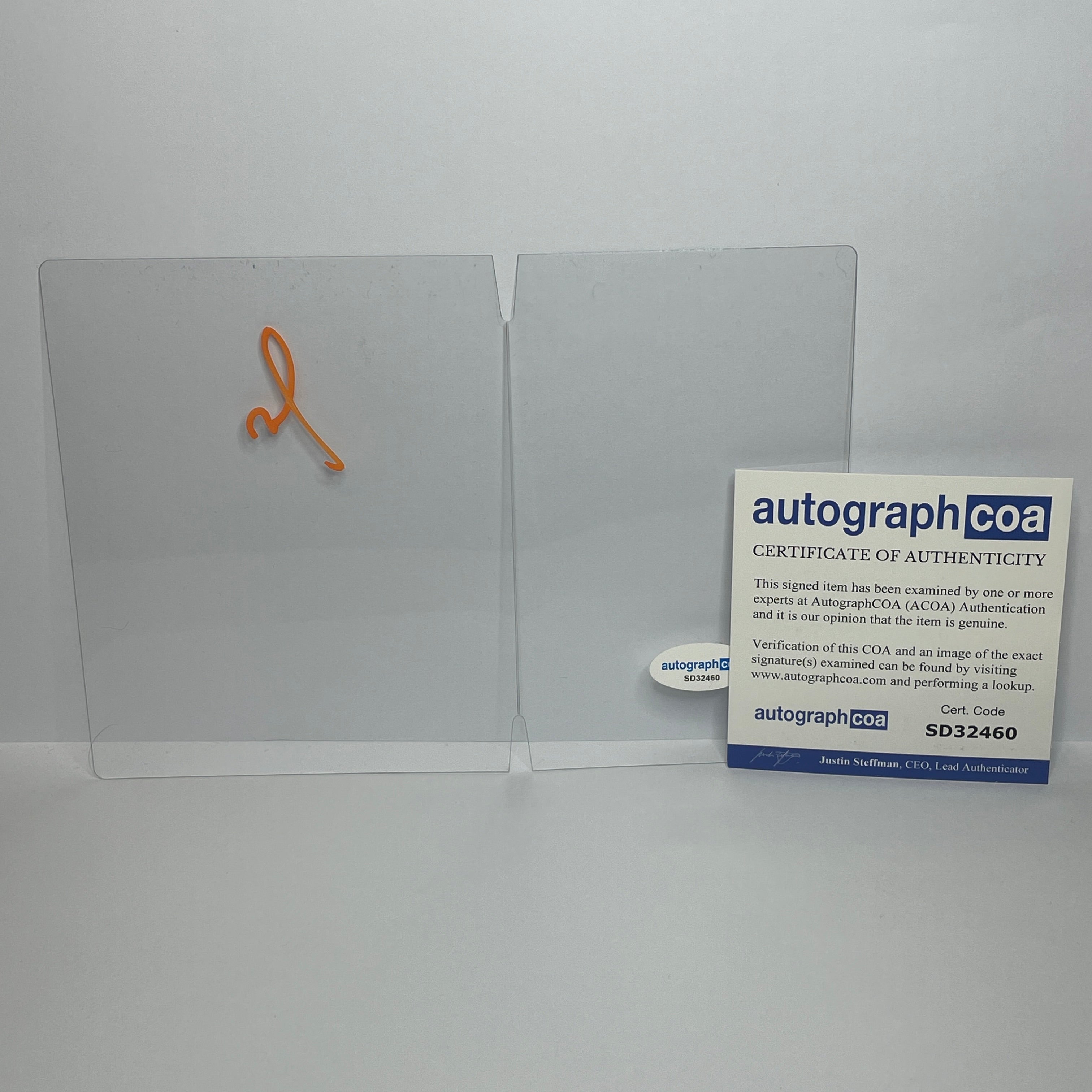 Signed Funko Pop! Window Adam Scott ACOA SD32460