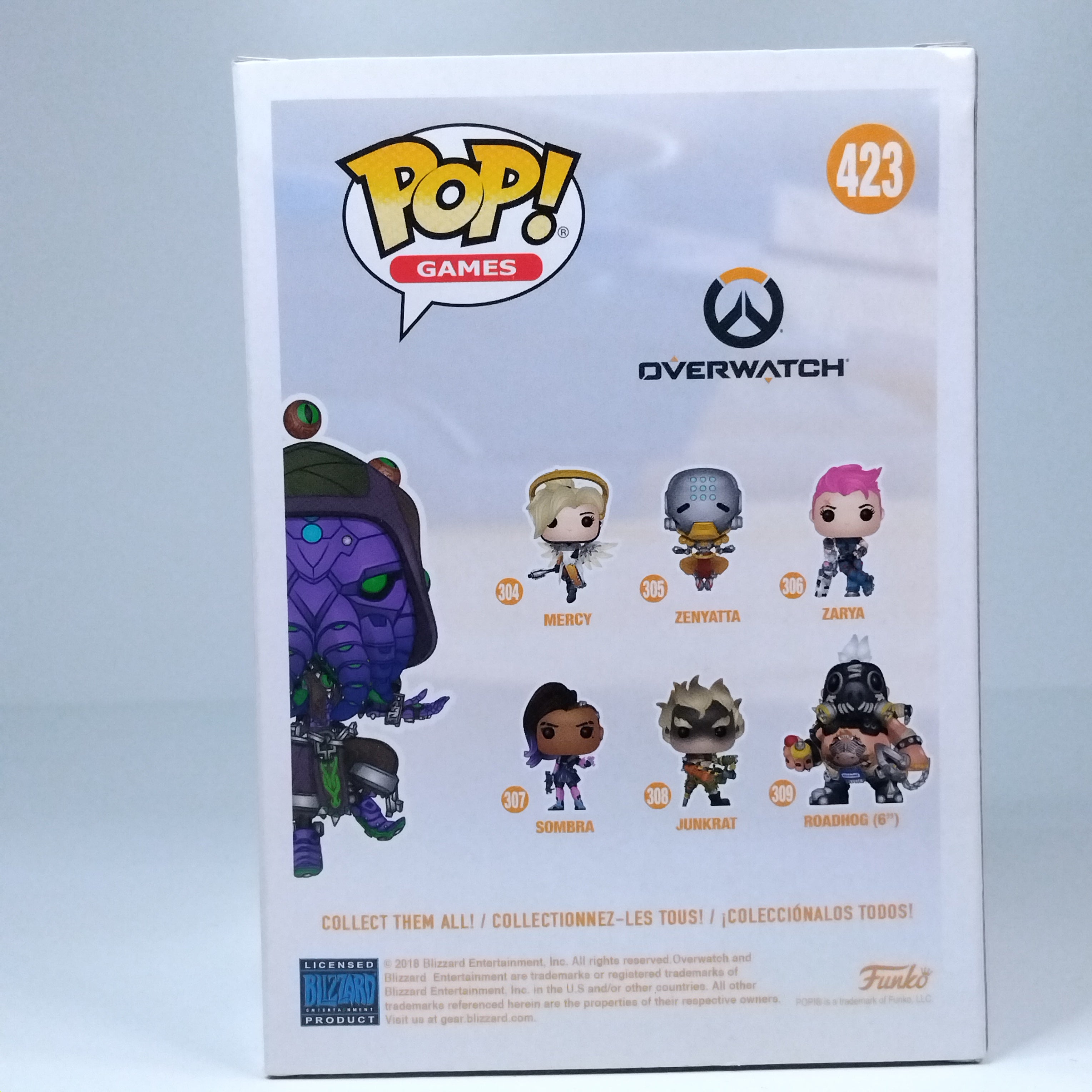 Funko Pop! Games Overwatch Zenyatta Blizzard Exclusive #423