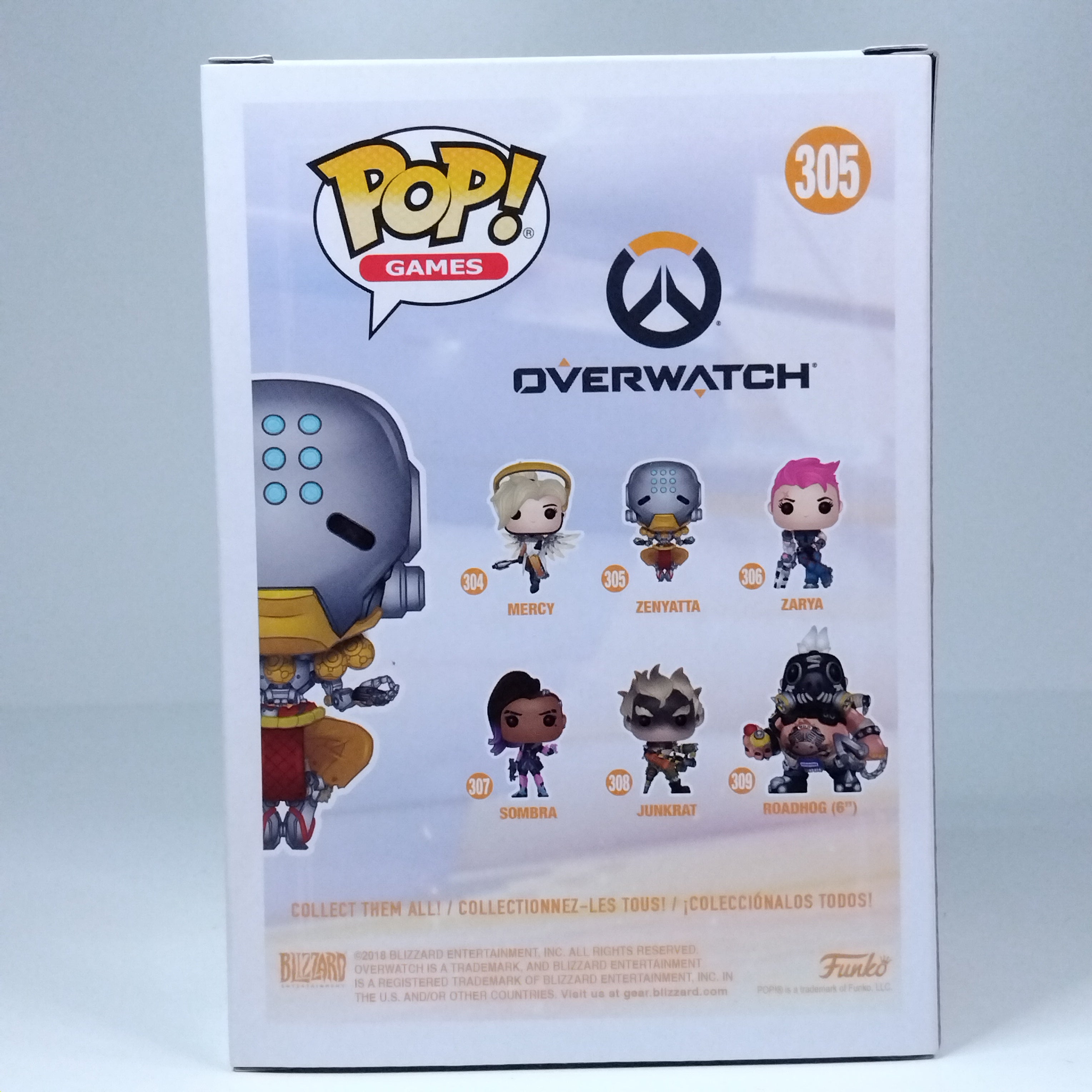 Funko Pop! Games Overwatch Zenyatta #305